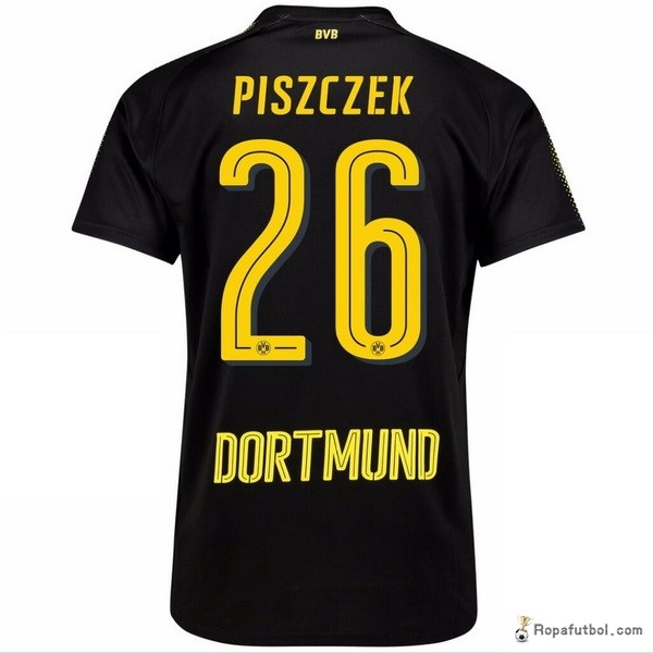 Camiseta Borussia Dortmund Replica Segunda Ropa Piszczek 2017/18